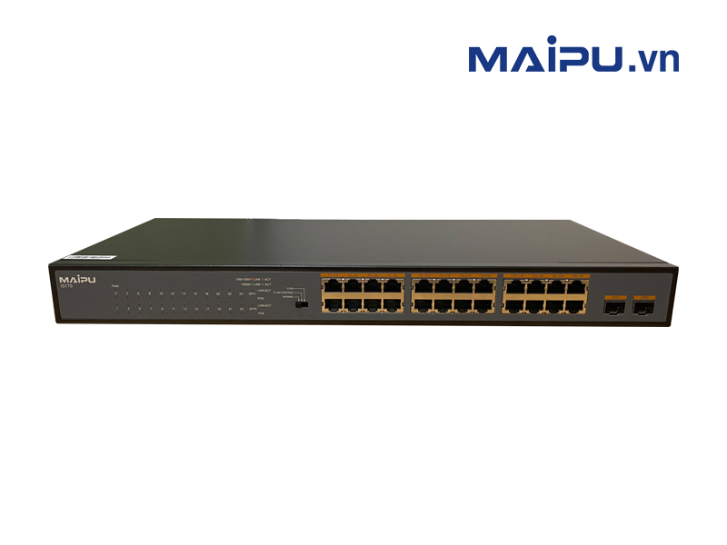 Switch Maipu IS170-26TF-AC 24-Ports 10/100/1000 Base-T RJ45, 2-Ports 100/1000M SFP