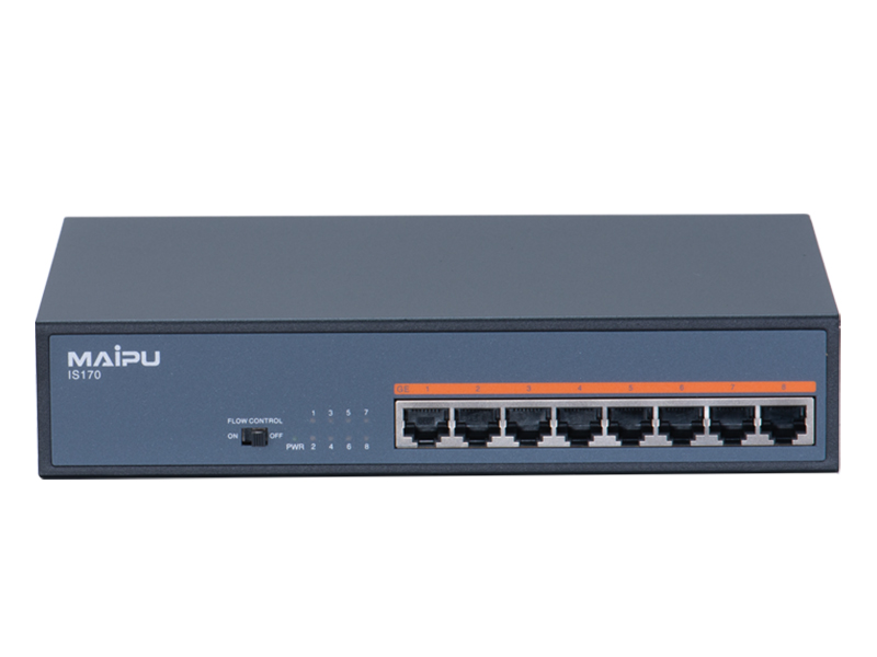 Switch Maipu IS170-8TF-AC 8-Ports 10/100/1000 Base-T RJ45 Unmanaged