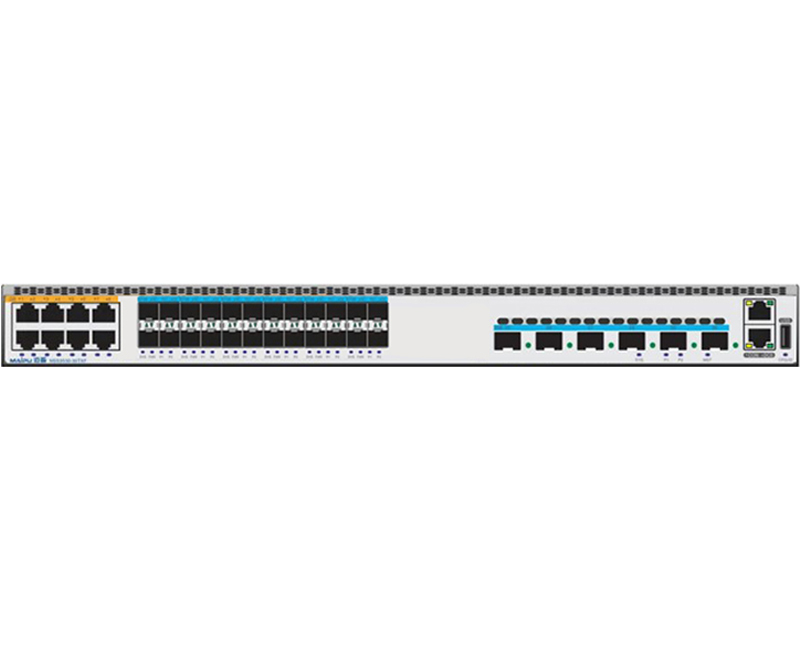 Switch Maipu NSS3530-38GTXF 24*SFP interfaces, 8*Base-T interfaces, 6* SFP+ interfaces, Dual Power Supply Slots